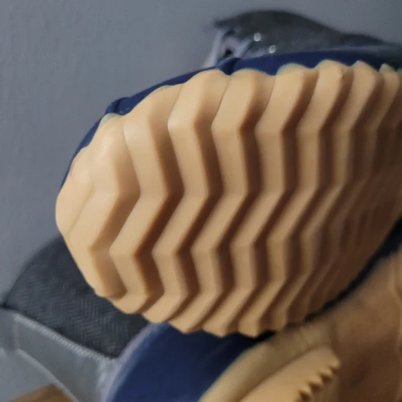 Chooka Eastlake Herringbone Gray Quilted Duck Boots Winter Sz 11 - Picture 11 of 12